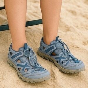 Merrell Blue WaterPro Skip Sport Sandal (Toddler/Little Kid/Big Kid)